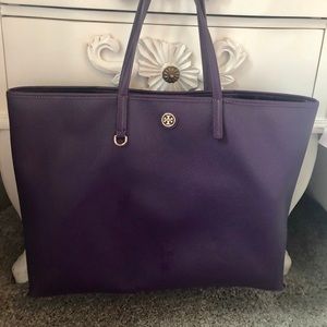 Tory Burch Purple Tote